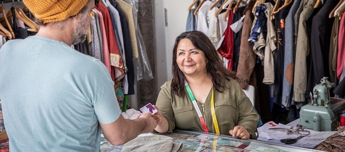 Stadspas Amsterdam kleermakers stores COSH