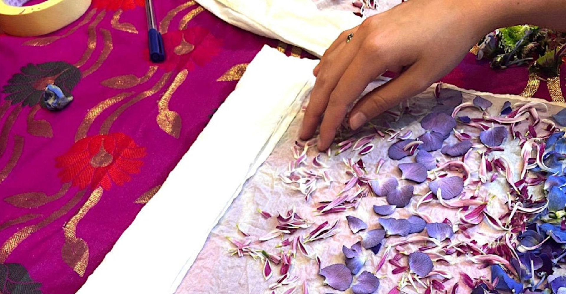 TOAIE x el residu eco dye workshop