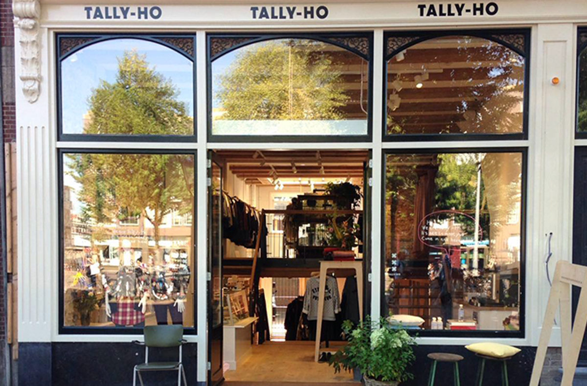 Tally Ho storeexterior womensclothes sustainablestore Amsterdam West stores COSH