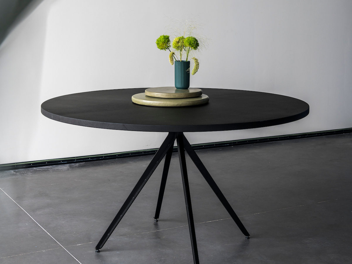 Topp and Legg modular design tables black round small brand COSH 1