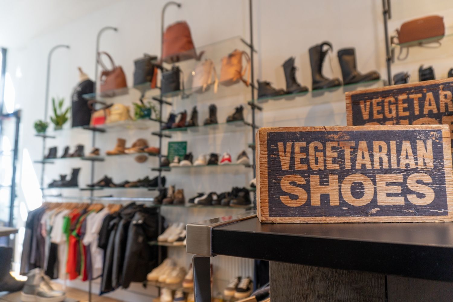 100 vegan shopping in Amsterdam at the VEGA LIFE store COSH