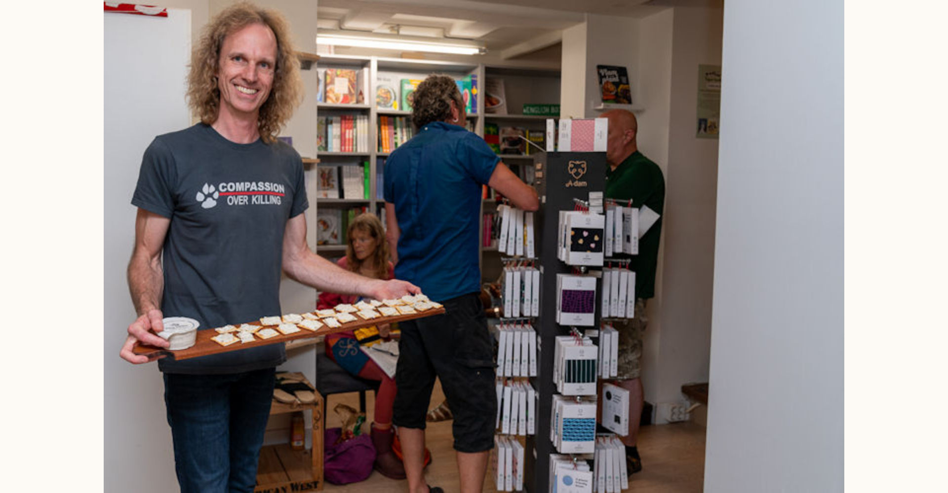 Vegan cheese tasting