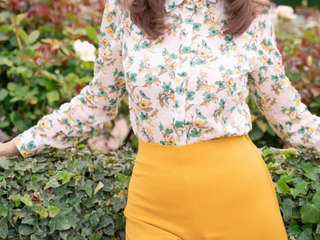 Verry Cherry flower blouse madeineurope brands COSH