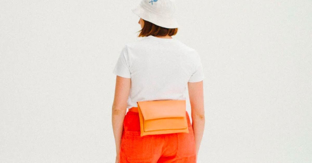 Walk with me beltbag orange brand header COSH