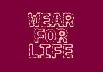 Wear For Life Logo Amsterdam Campagne