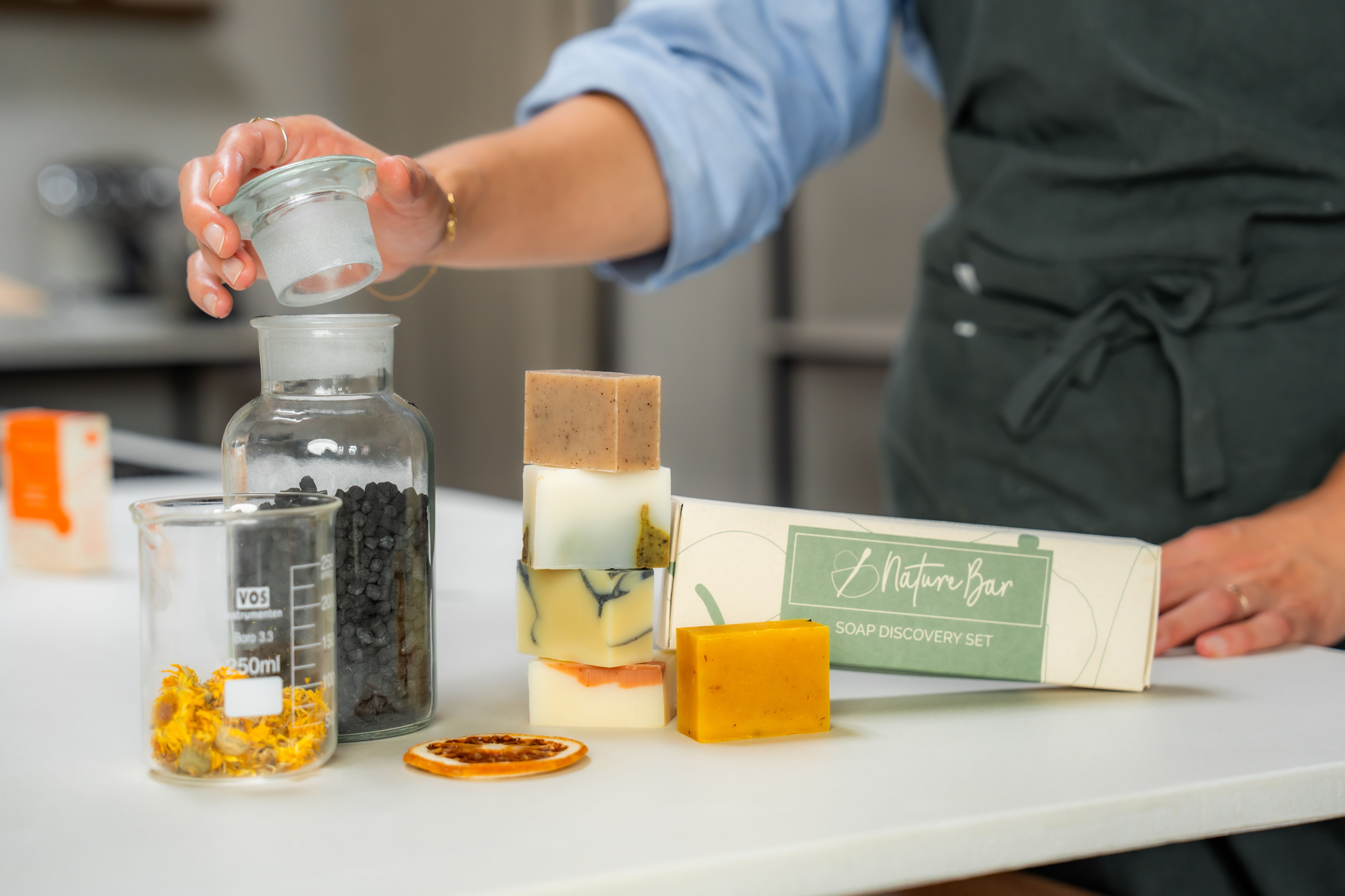 Workshop zeep maken Nature Bar1