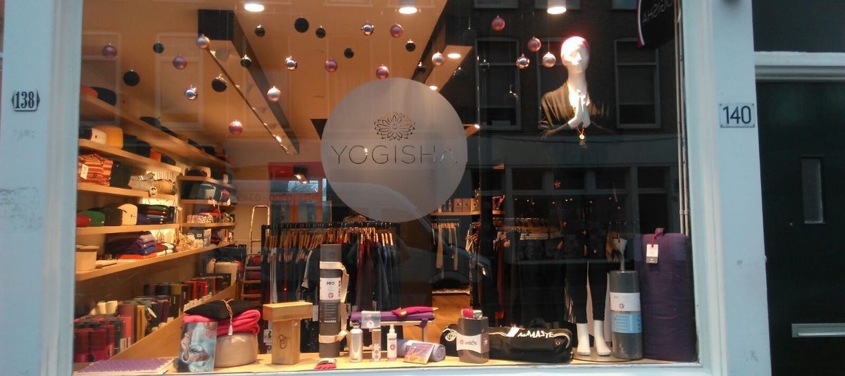 Yogisha Amsterdam front store COSH