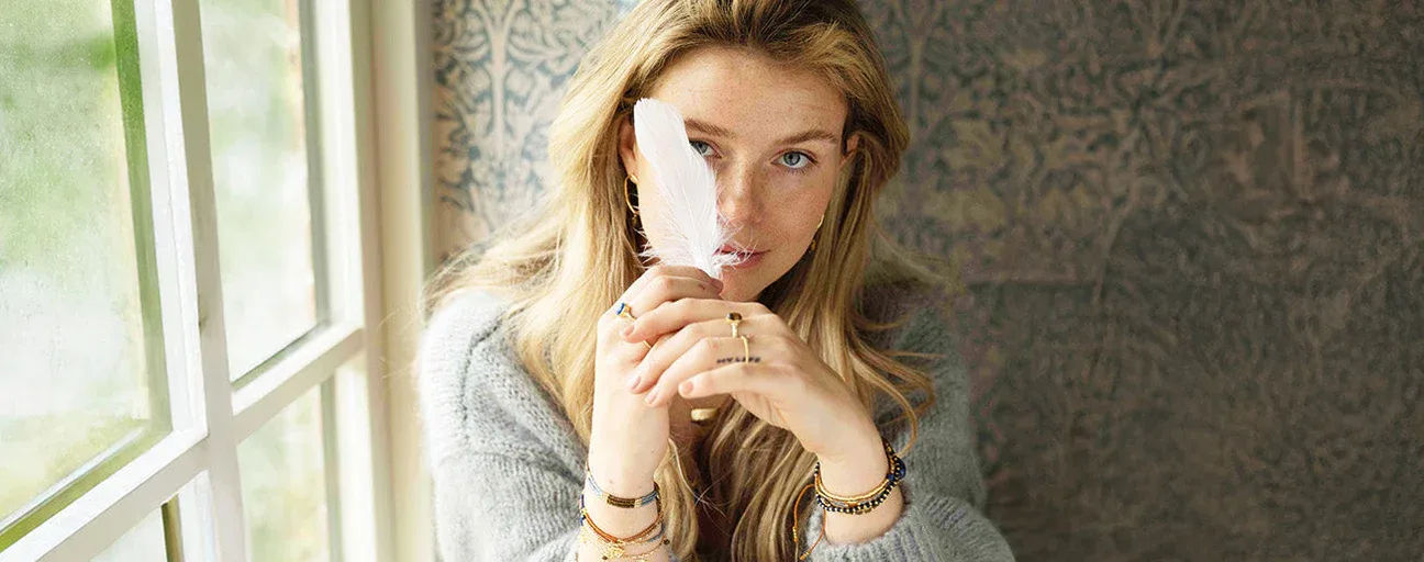 A beautiful story feather COSH brand