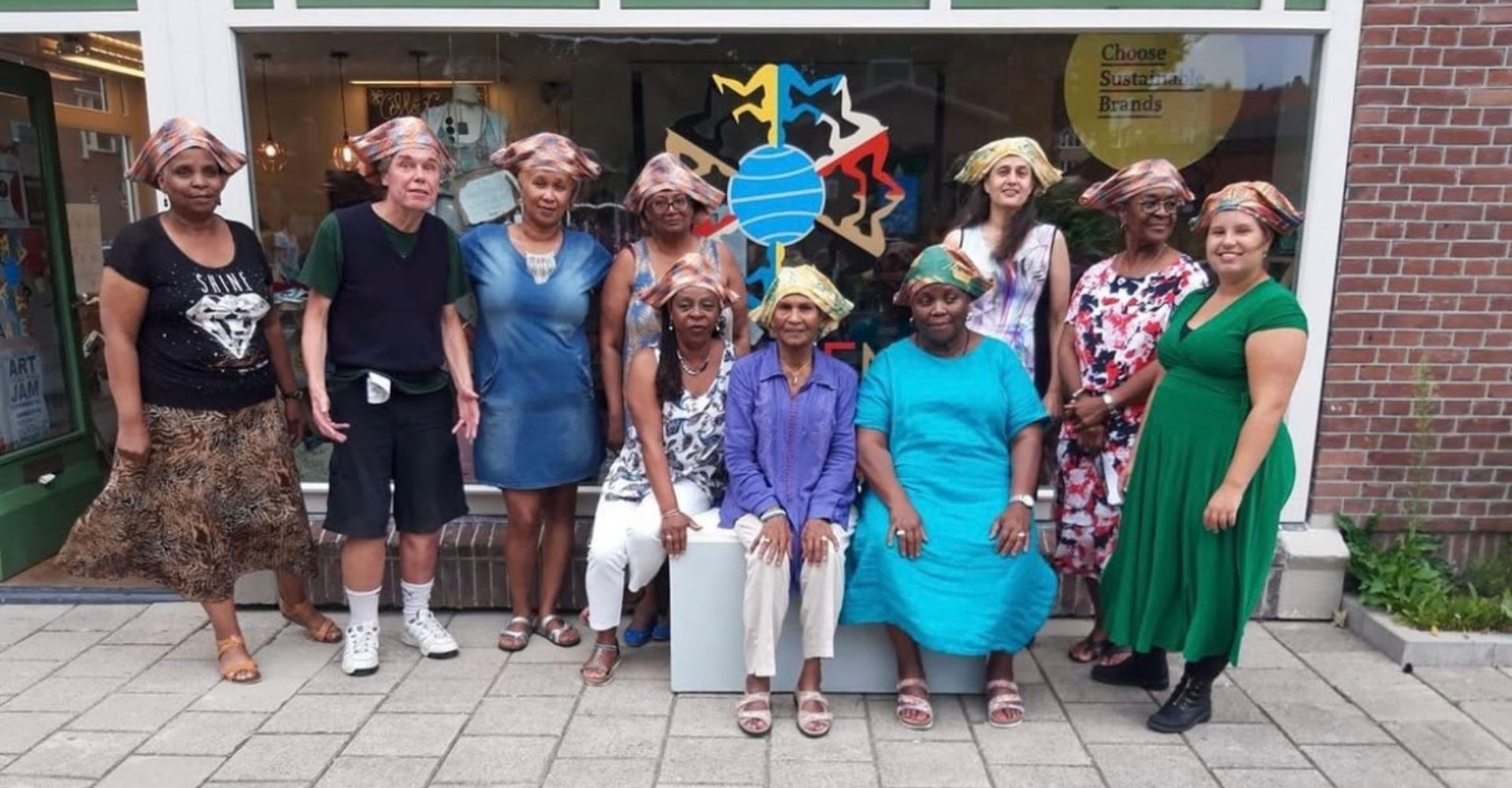 A WEA Rness bij Wereldwinkel AANEEN