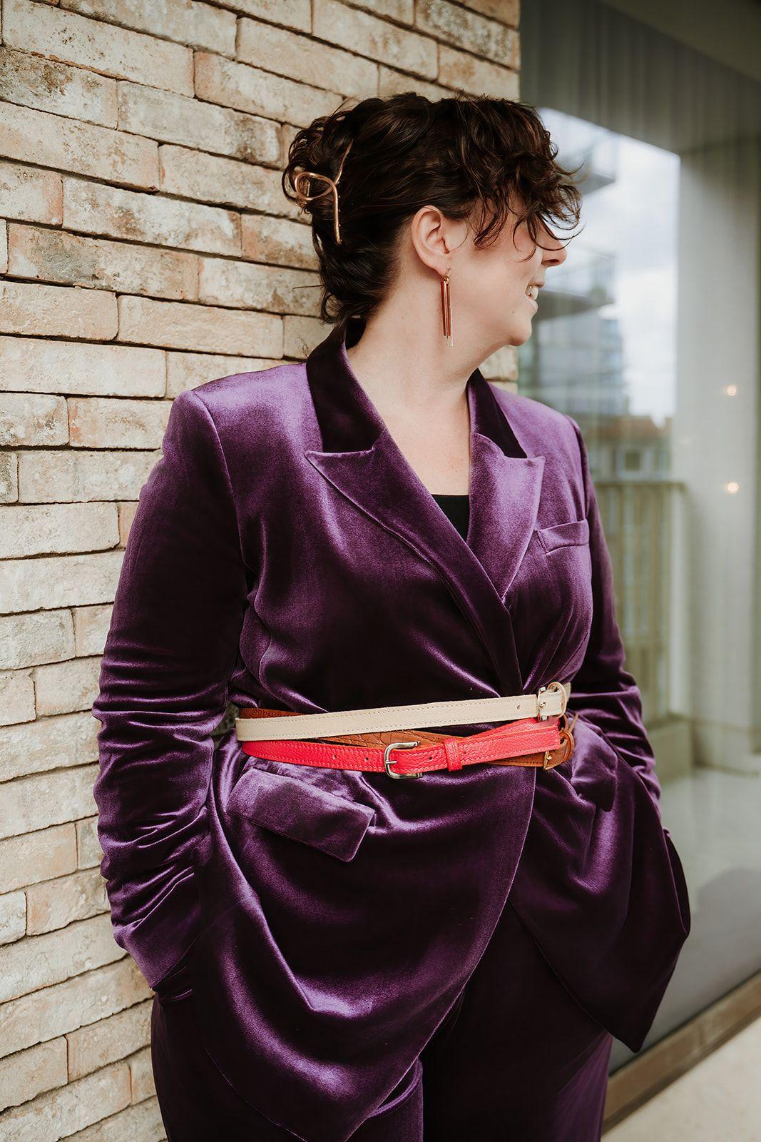 Atelier lou lou purple suit COSH