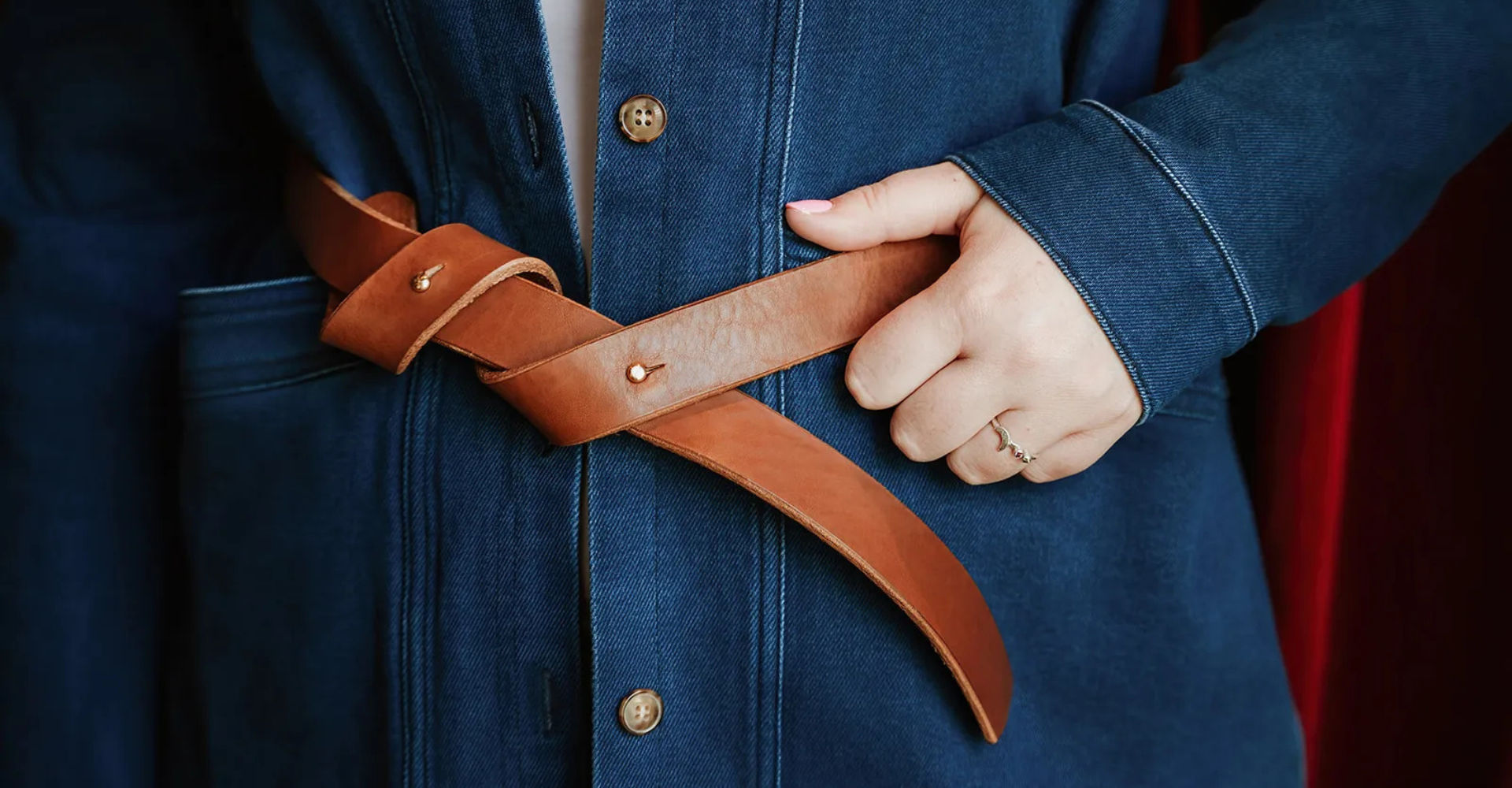 Atelier loulou leather belts temse Belgium COSH