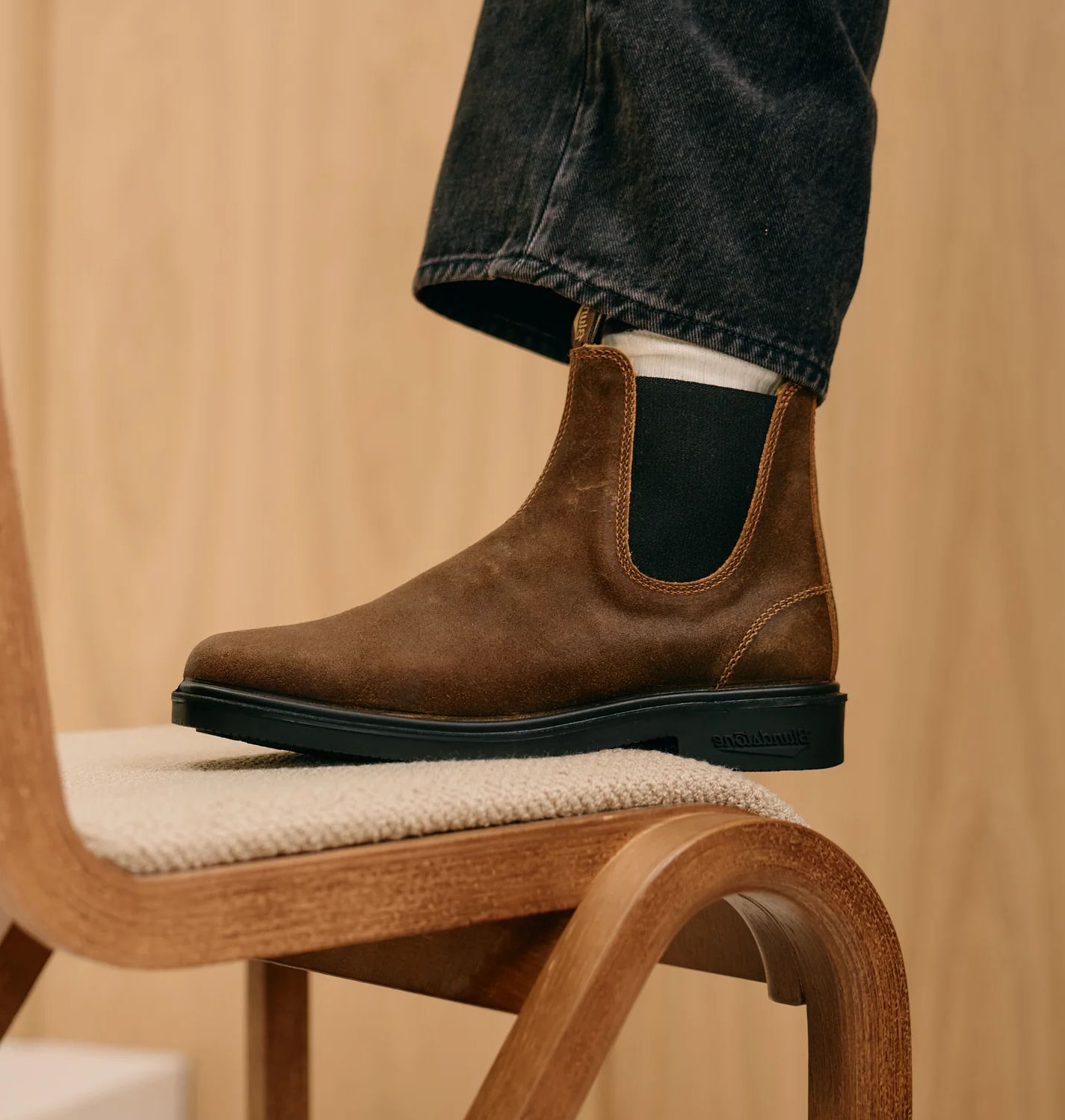 Blundstone brown shoe COSH brand