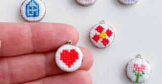 925 guinine silver jewelry cross stitch workshop in amsterdam