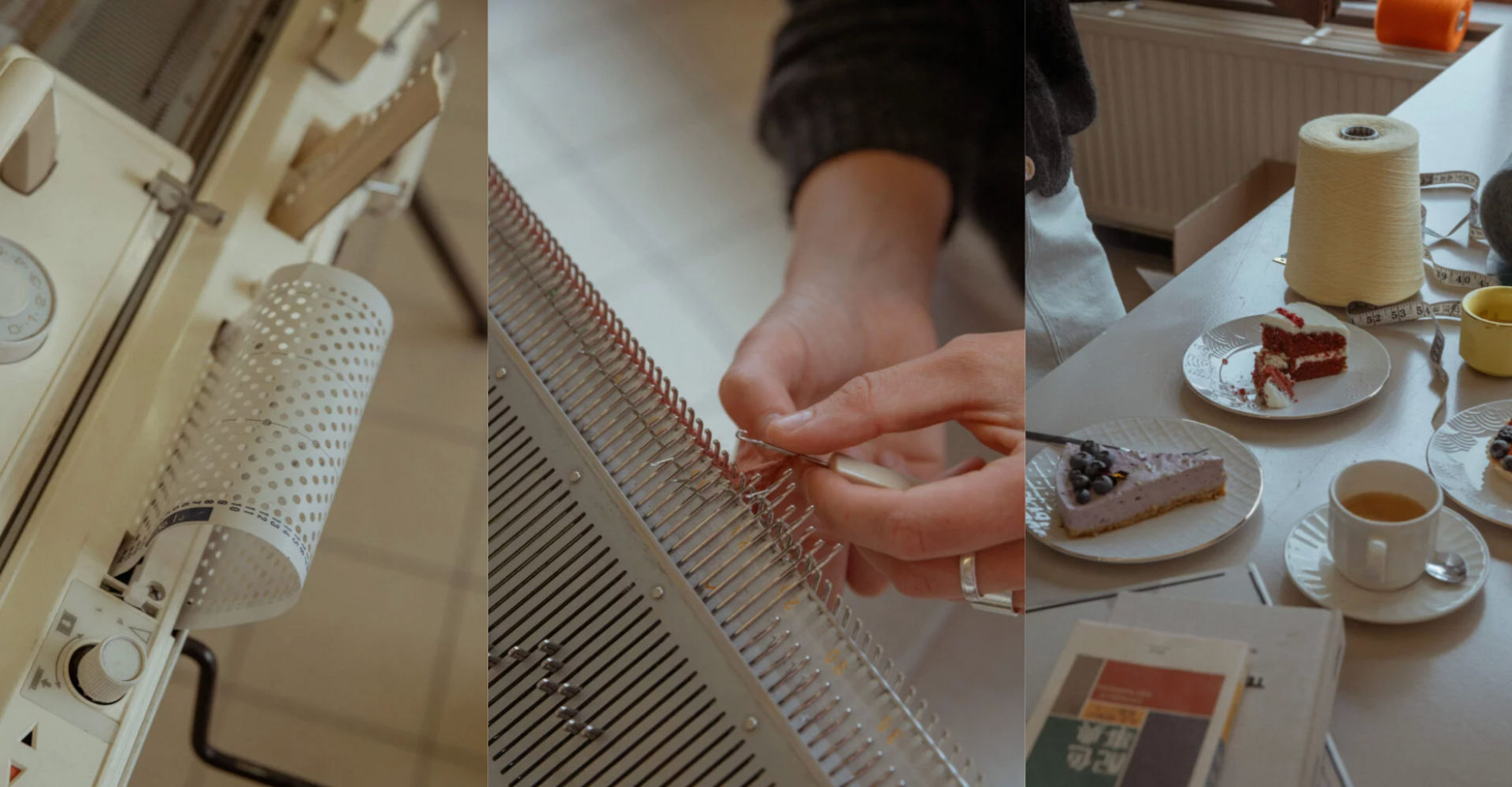 Event Janne Landuyt workshop Punch Card Lace Carriage Knitting Diest cosh