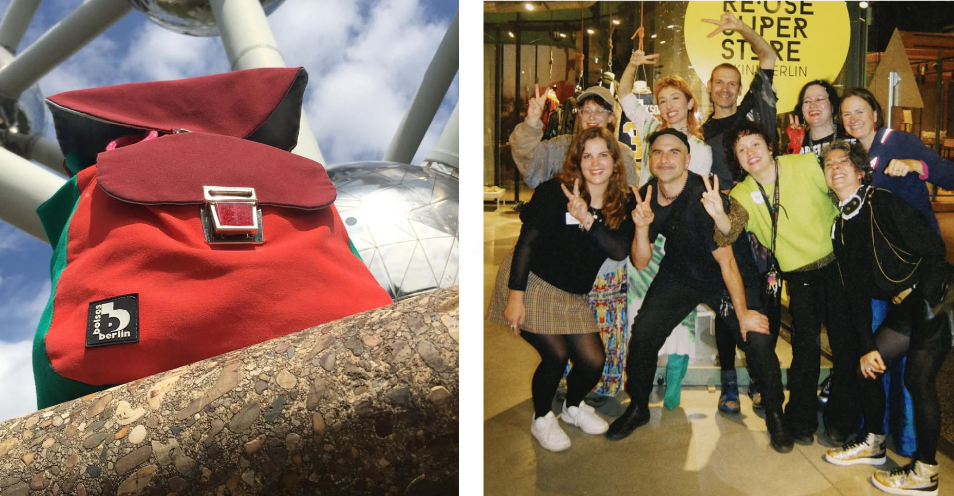 Event goodby party bolsos berlin reuse superstore berlin cosh