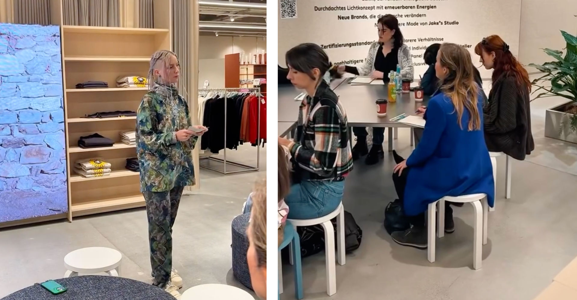 Event workshop impari conscious fashion store berlin cosh