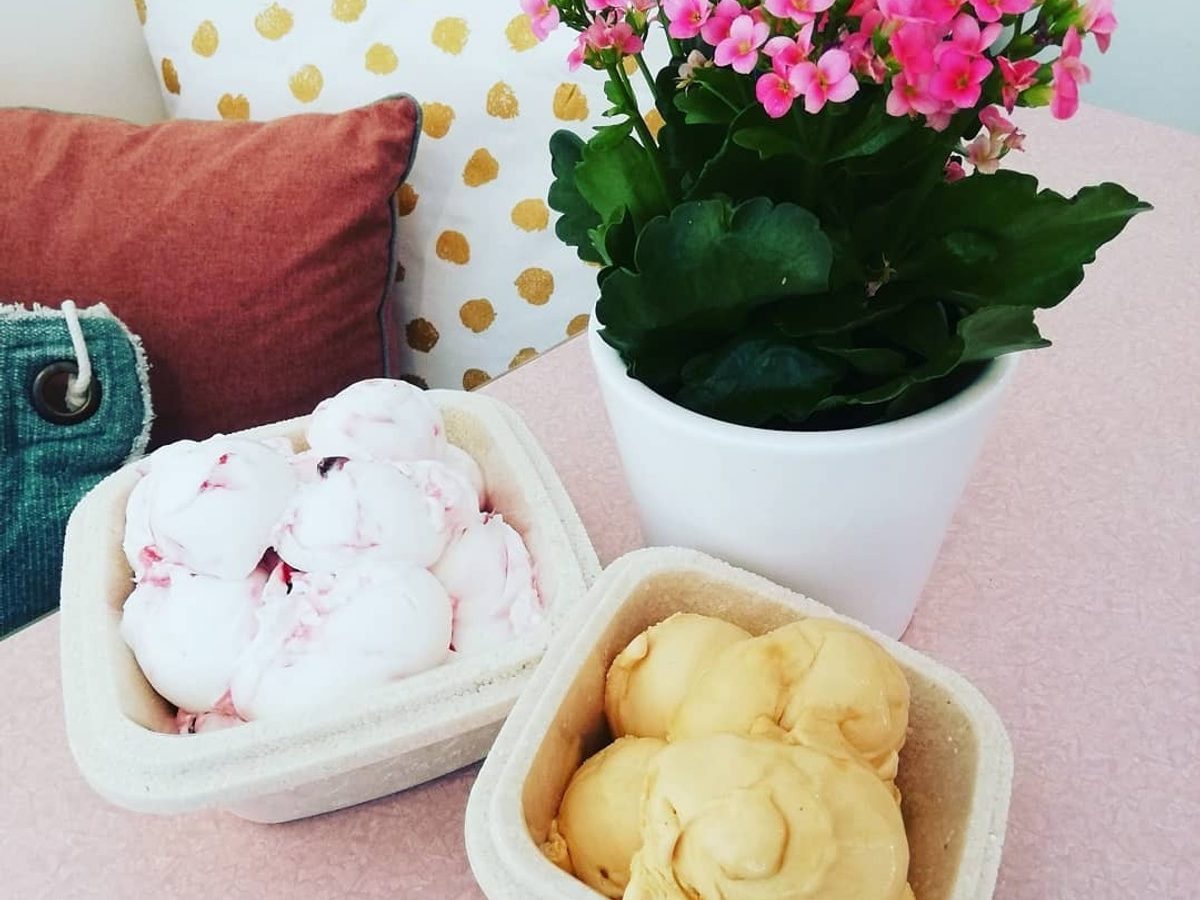 Icelab nicecream Antwerp food vegan interieur COSH