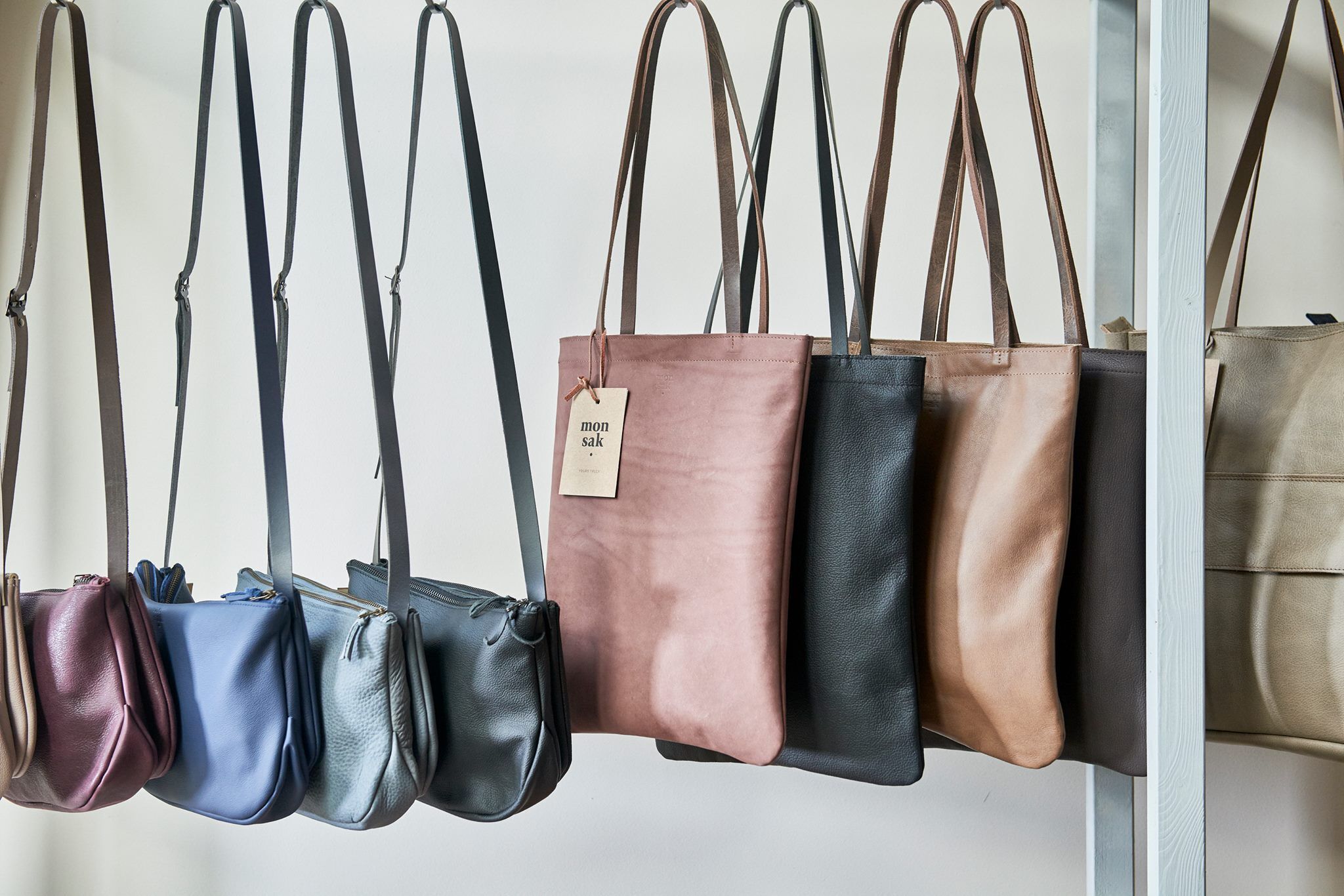 Monsak handmade sustainable handbags from rescued leather COSH