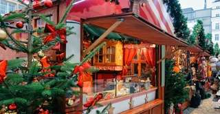 Navidad mercado evento