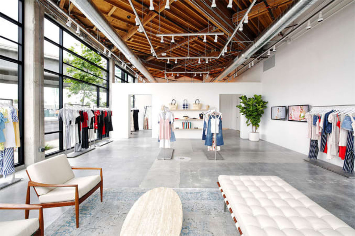 Reformation platform store culver city california