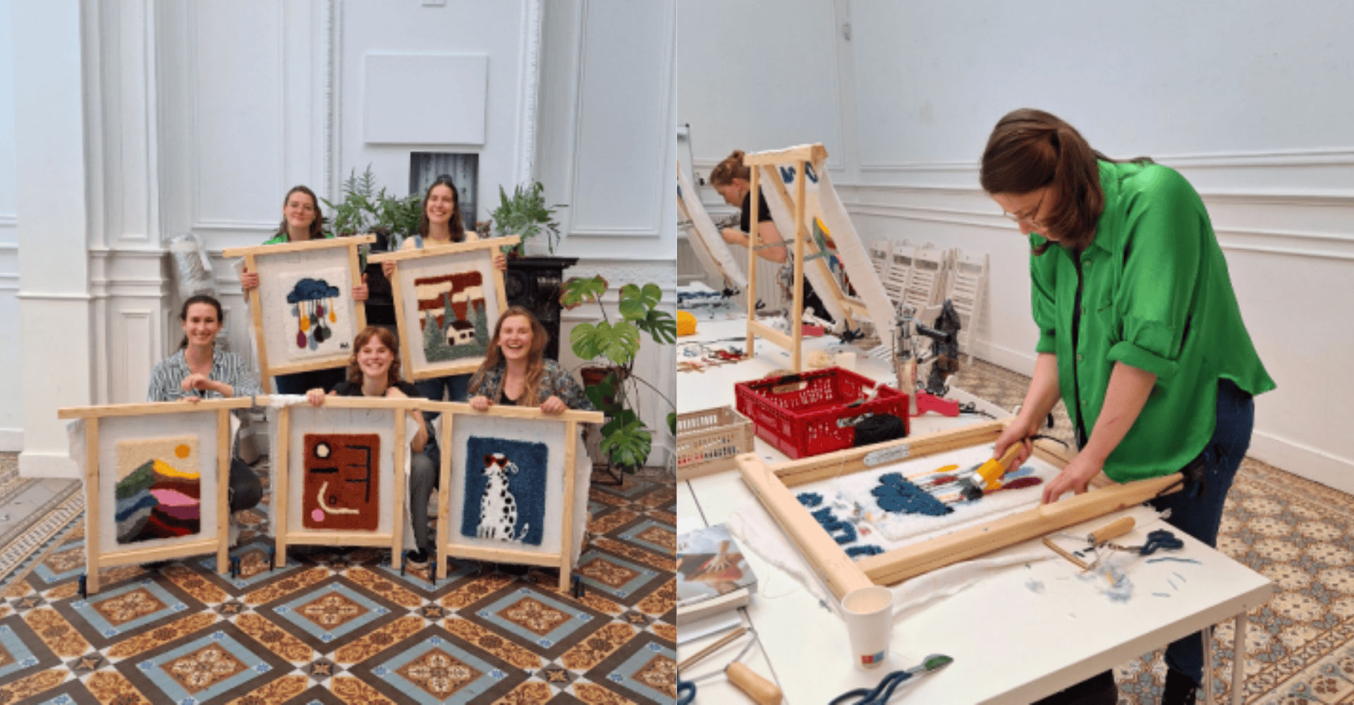 Tapis plain tufting workshop event cosh