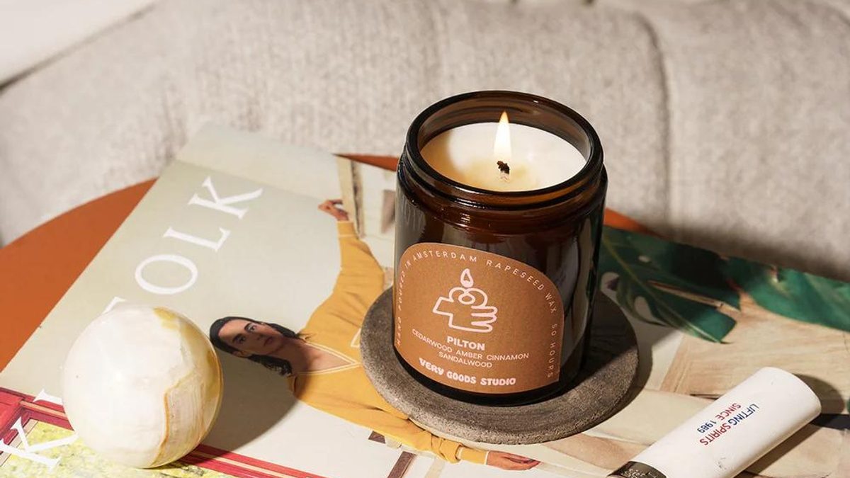 Shop Scented Candle, designed to leave a lighter footprint