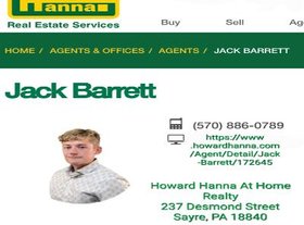 Jack Barrett Commercial Real Estate Agent Photo