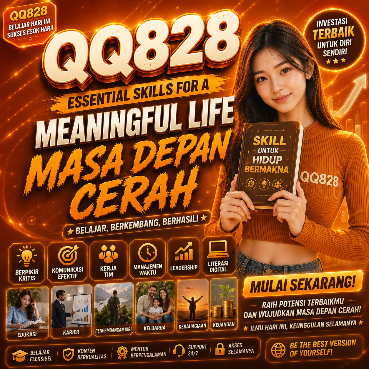 QQ828 - Essential Skills for a Meaningful Life dan Masa Depan Cerah
