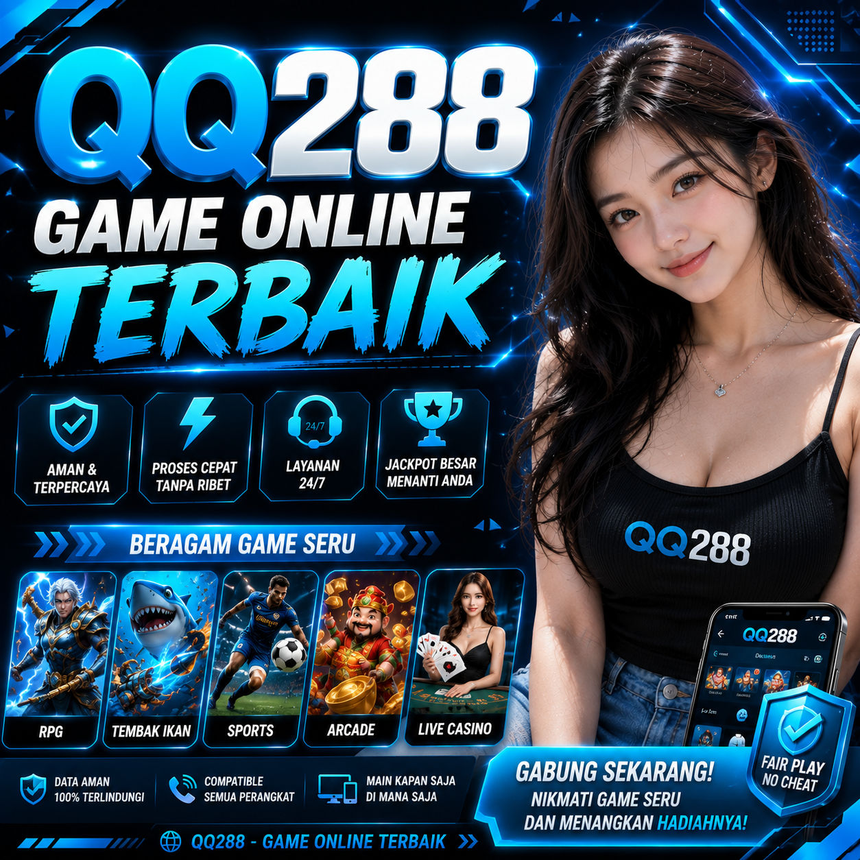 QQ288: Situs Slot88 Via Qris Maxwin Slot Gacor Terbaik Hari Ini Terpercaya