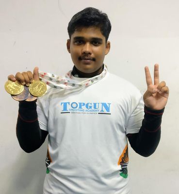 30 medals for Topgun Shooting Academy at Delhi state meet