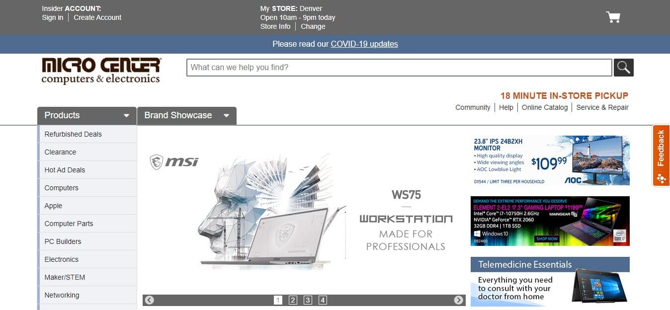 micro center pc builder