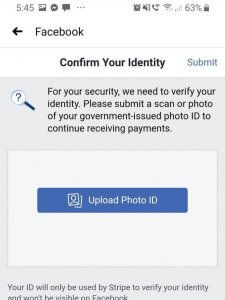 how to bypass facebook id verification