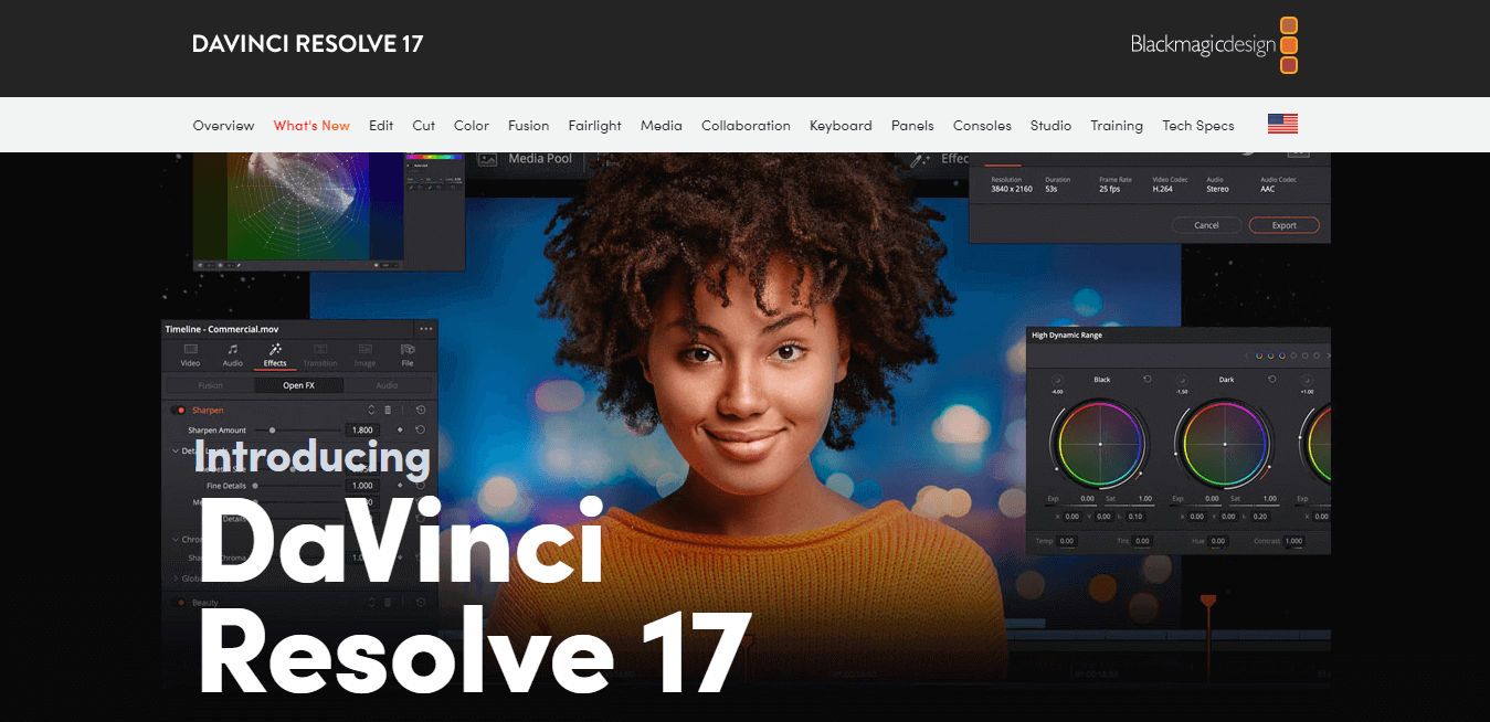 davinci resolve 17 video editor