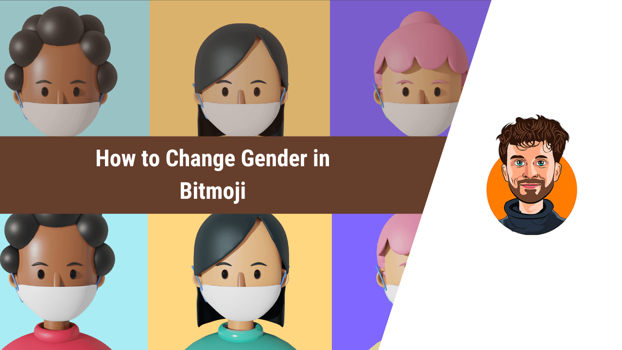how to change gender in bitmoji