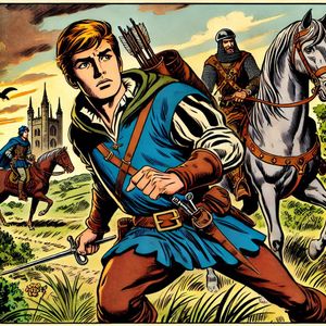 The squire from The Canturbury tales
