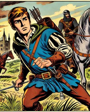 Cover of The squire from The Canturbury tales