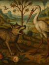 Cover of The wolf and the crane