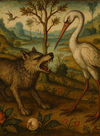 Cover of The wolf and the crane