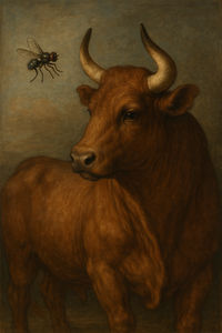 Cover of The fly and the bull