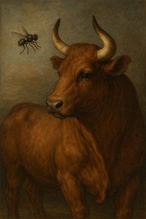 The fly and the bull