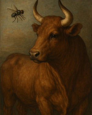 Cover of The fly and the bull