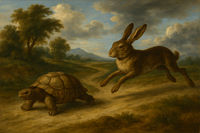 Cover of The tortoise and the hare