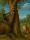 Cover of The wild boar and the fox