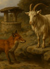 Cover of The fox and the goat