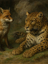 Cover of The Leopard and the Fox