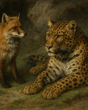 Cover of The Leopard and the Fox