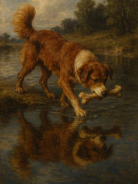 Cover of The Dog & His Reflection