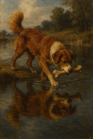 Cover of The Dog & His Reflection