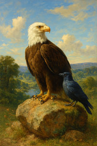 Cover of The Eagle & the Jackdaw