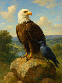 Cover of The Eagle & the Jackdaw